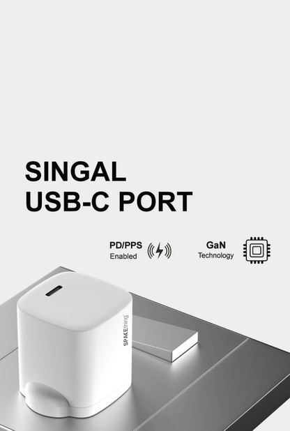 SPACEthing Nexio 20W Wall Charger (USB-C PD Fast Charger)