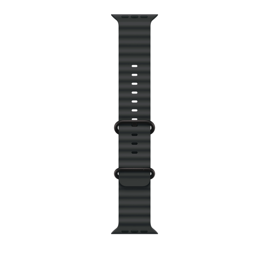 49mm Black Ocean Band - Black Titanium Finish