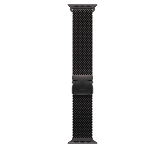 49mm Black Titanium Milanese Loop - Large