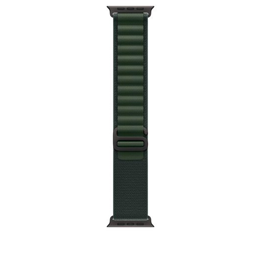 49mm Dark Green Alpine Loop - Large - Black Titanium Finish