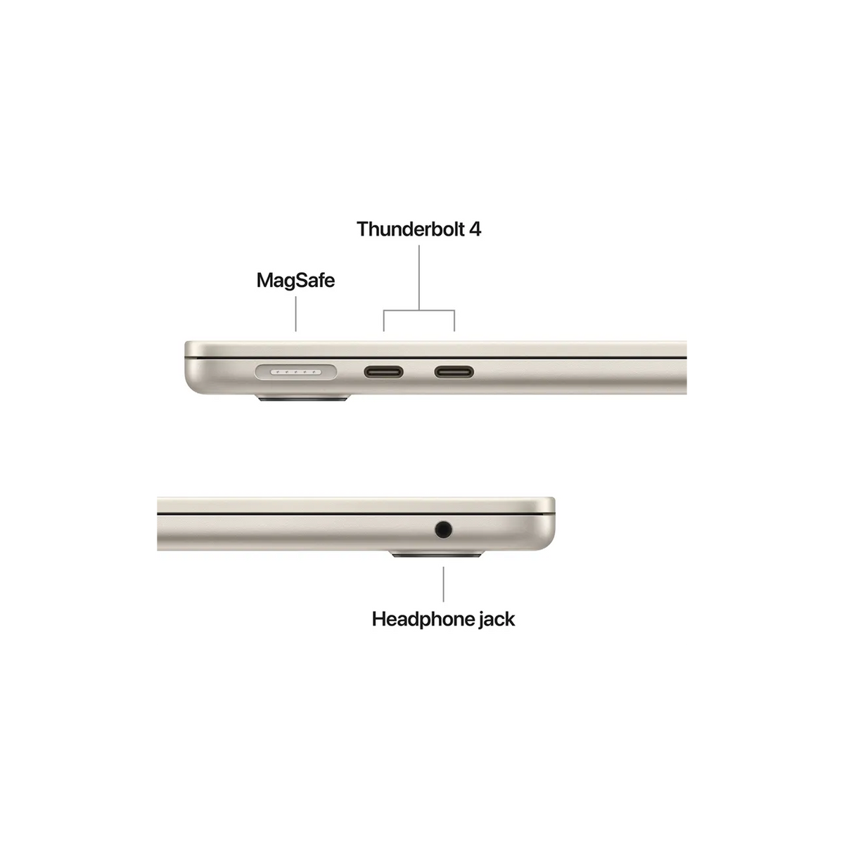 MacBook Air (2025) - 13 inch - M4 - 16GB+512GB - Starlight - IW (19-Sep-27) - Pre-owned
