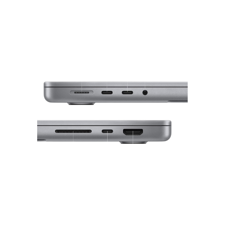 MacBook Pro (2023) - 14 inch - M2 Pro - 16GB+512GB - Space Gray - Pre-owned