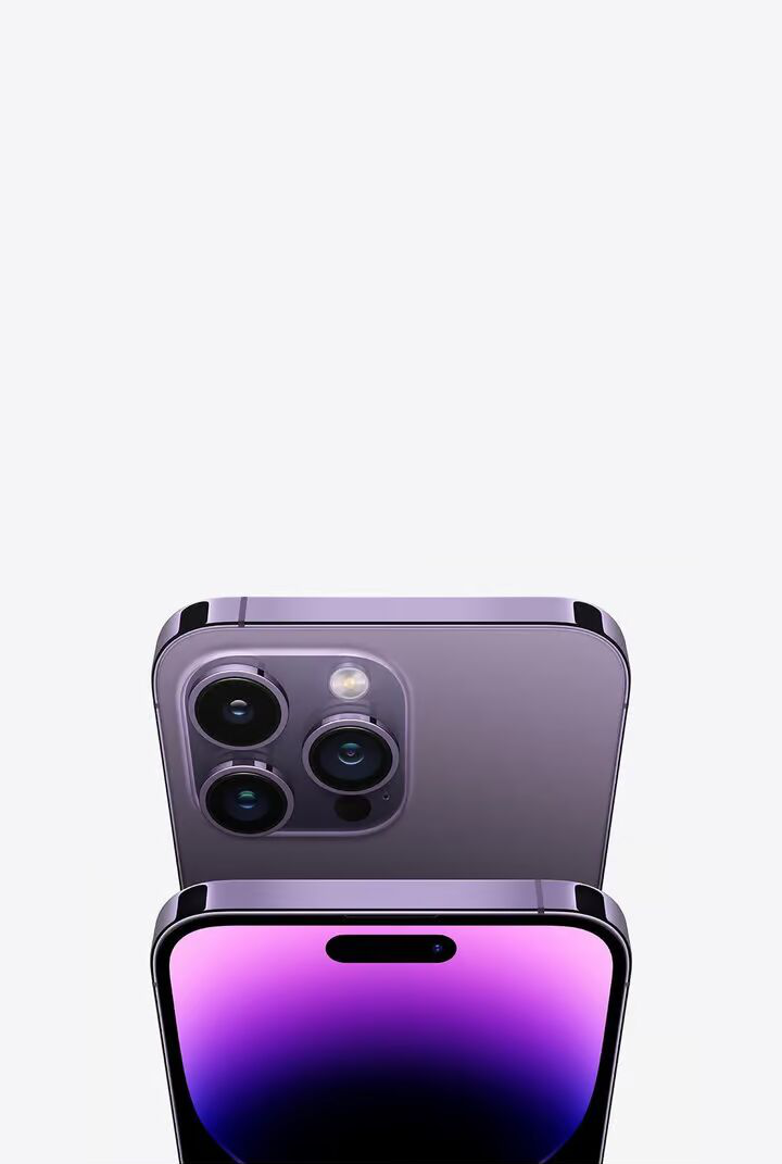 iPhone 14 Pro Dual ESIM -128GB-Deep Purple-Pre-owned