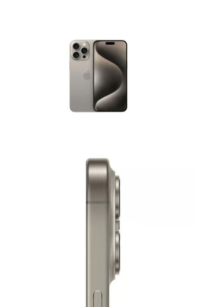iPhone 15 Pro Dual ESIM -128GB-Natural Titanium-Pre-owned