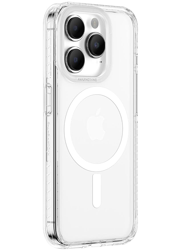 AmazingThings Titan Pro Magnetic Case for iPhone 15 Pro - Clear