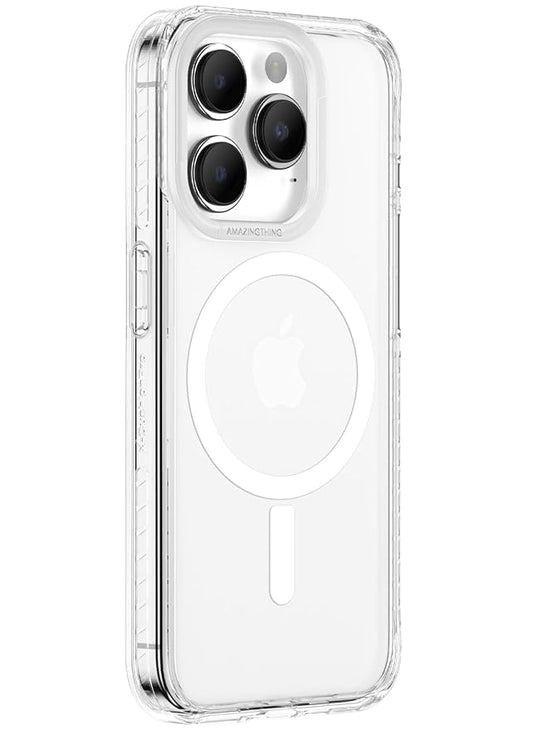 AmazingThings Titan Pro Magnetic Case for iPhone 15 Pro - Clear