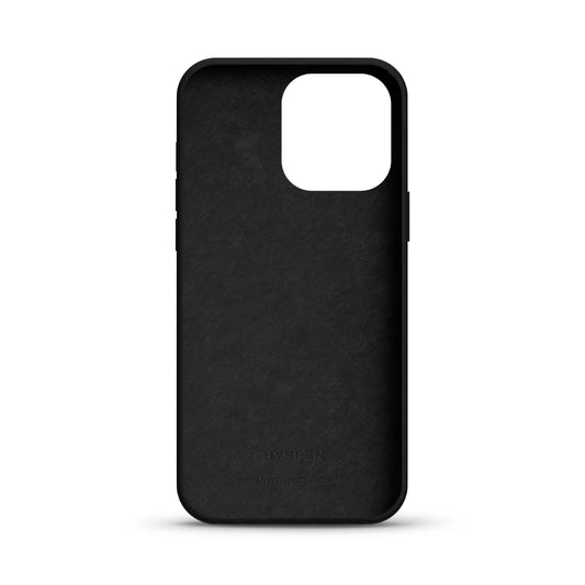 HYPHEN TINT Silicone MagSafe Case iPhone 15 Pro Black