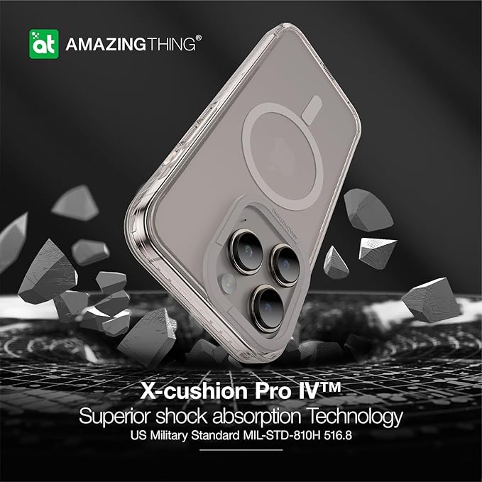 AmazingThings Titan Pro Magnetic Case for iPhone 15 Pro - Grey