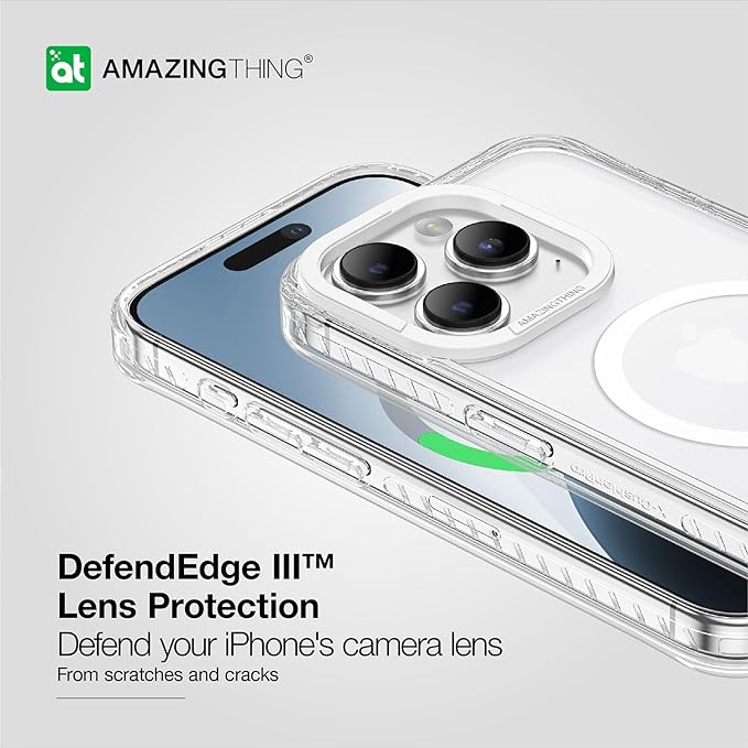 AmazingThings Titan Pro Magnetic Case for iPhone 15 Pro - Clear