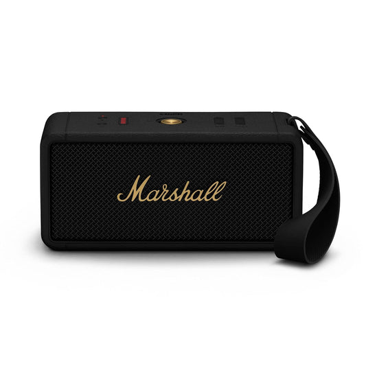 Marshall Middleton 60W Portable Bluetooth Speaker - Black & Brass