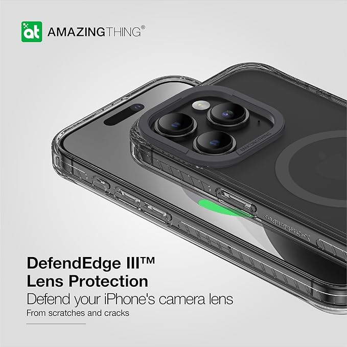 AmazingThings Titan Pro Magnetic Case for iPhone 15 Pro Max - Black