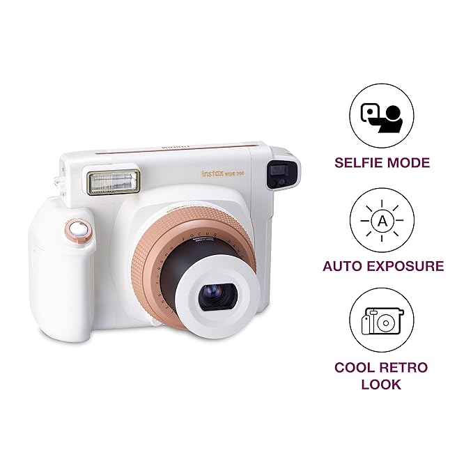 Fujifilm Instax Wide 300 Starter Kit - White