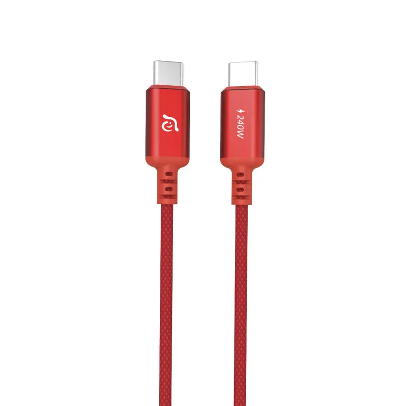 ADAM Elements Casa P200 - USB-C to USB-C 240W Charging Cable 200 cm - Red