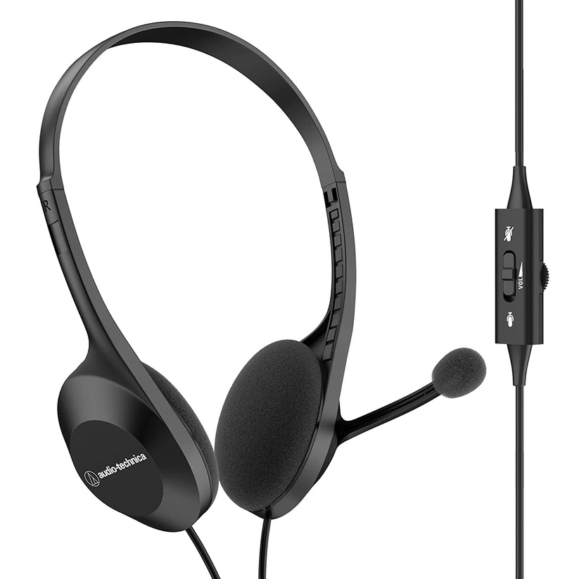 Audio Technica Wired Headset for Video and Conference Calls ATH