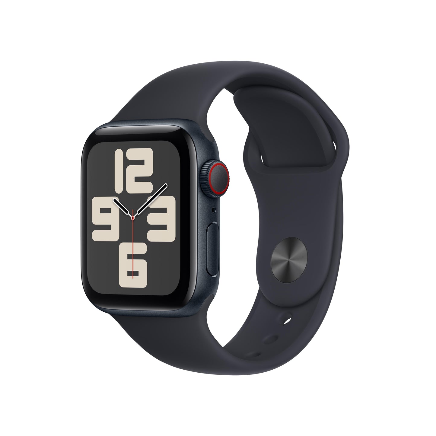 Apple Watch SE GPS + Cellular 40mm Midnight Aluminium Case with Midnig ...