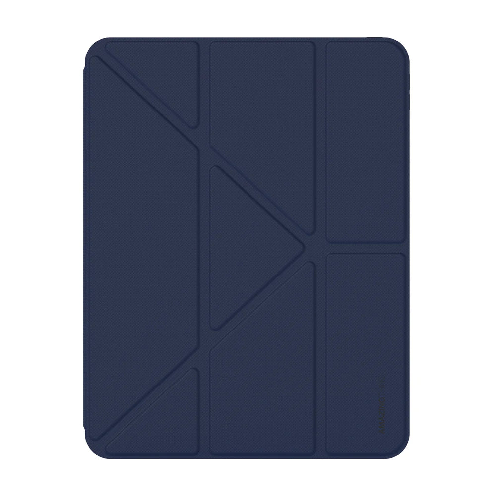 AmazingThing Anti-Microbial Evolution Folio Case for iPad 10.9 inch - Blue