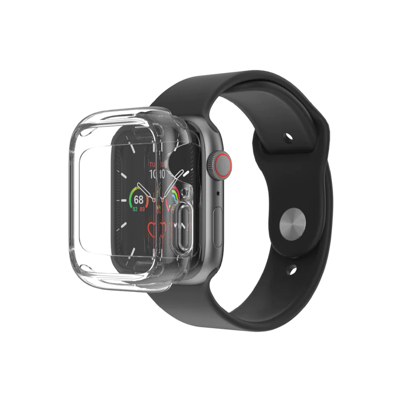 AmazingThing OUTRE Case with Screen Protector for Apple Watch 40mm Clear