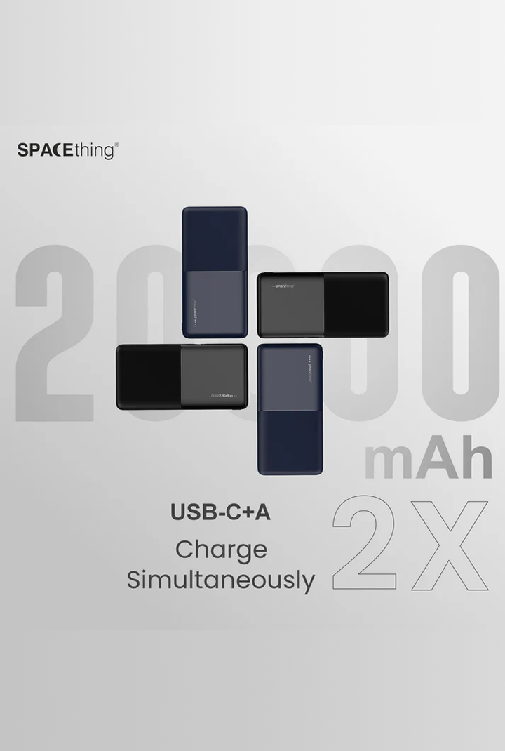 SPACEthing Milos 20000mAh PD 22.5W Power Bank
