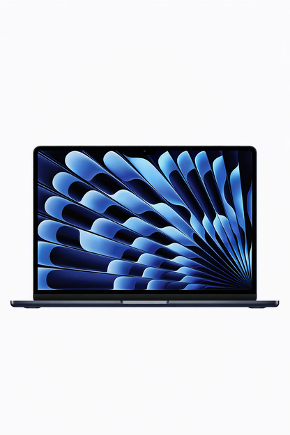 MacBook Air (2024) - 13 inch - M3 - 8GB+256GB - Midnight - AC+ (11-July-27) -  Pre-owned
