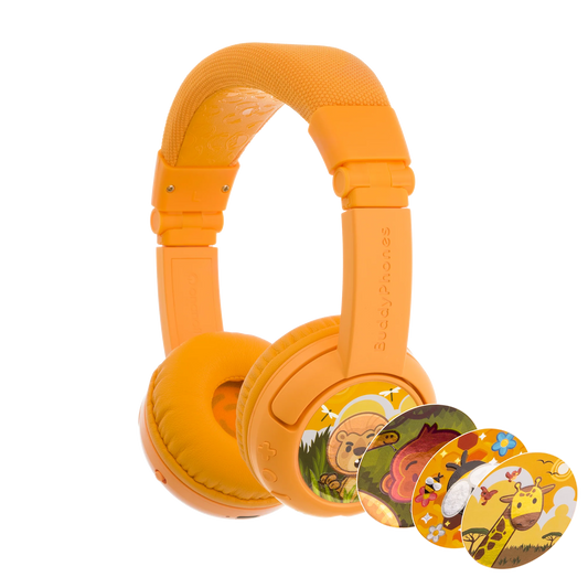 Onanoff BuddyPhones Play+ - Sun Yellow