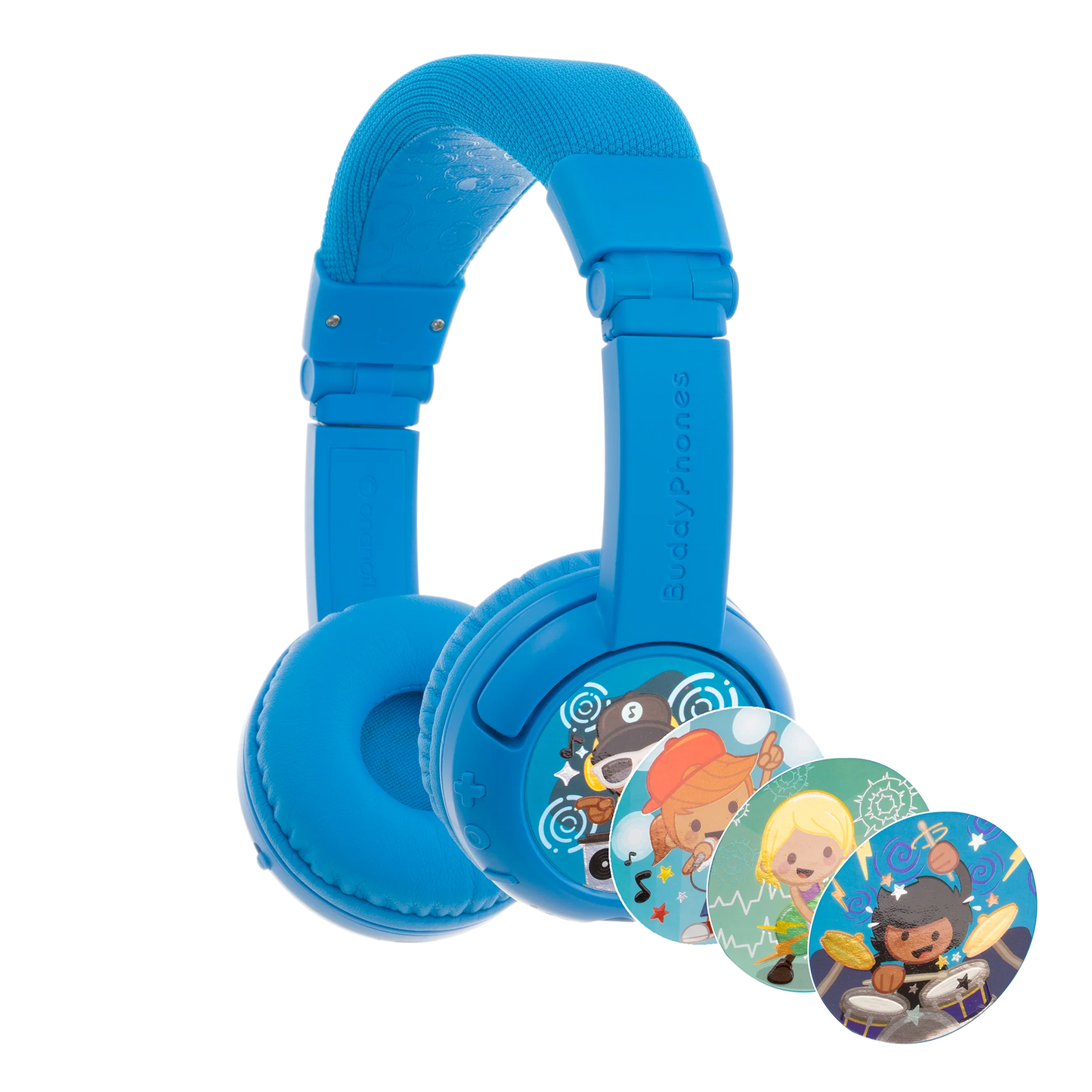 Onanoff BuddyPhones Play+ - Cool Blue