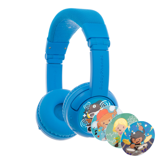 Onanoff BuddyPhones Play+ - Cool Blue