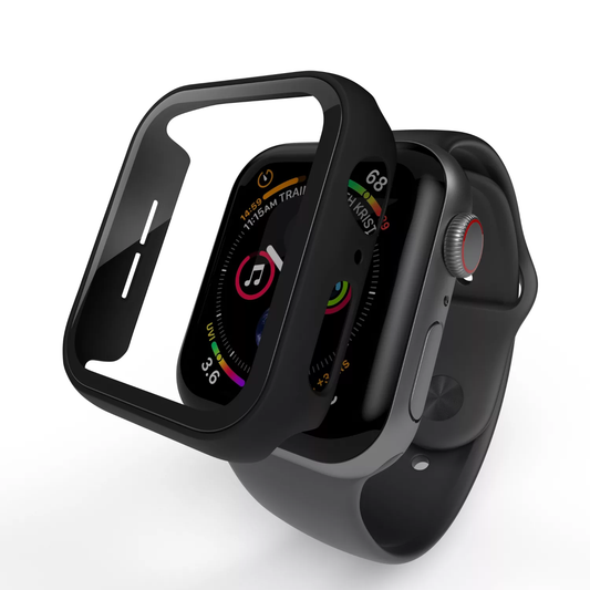 Hyphen Apple Watch Protector Tempered Glass - 40mm - Black