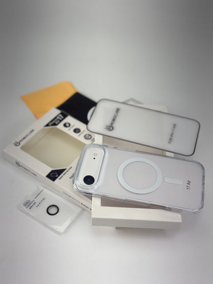 Robocare iPhone Air MagSafe 3-in-1 Protective Combo Case with Camera Lens Guard and Screen Protector