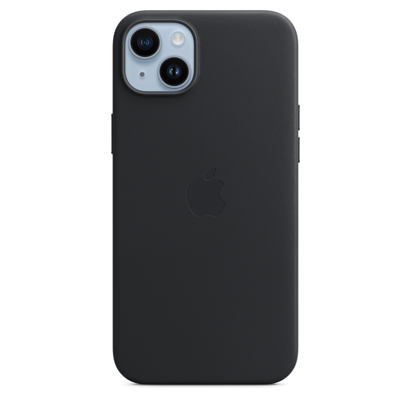 iPhone 14 Plus Leather Case with MagSafe - Midnight