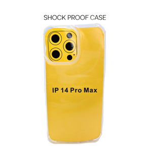 iPhone 14 Pro Max Transparent Back Case Ultra Hybrid Shockproof Clear Cover with Camera Protection Drop Protection