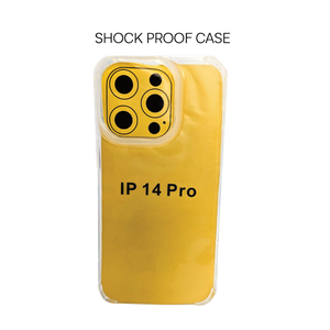 iPhone 14 Pro Transparent Back Case Ultra Hybrid Shockproof Clear Cover with Camera Protection Drop Protection