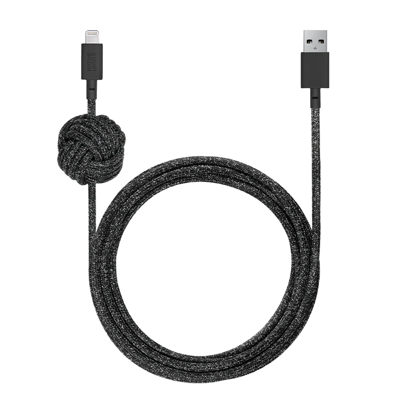 NIGHT CABLE-KV-LIGHTNING-COSMOS BLK