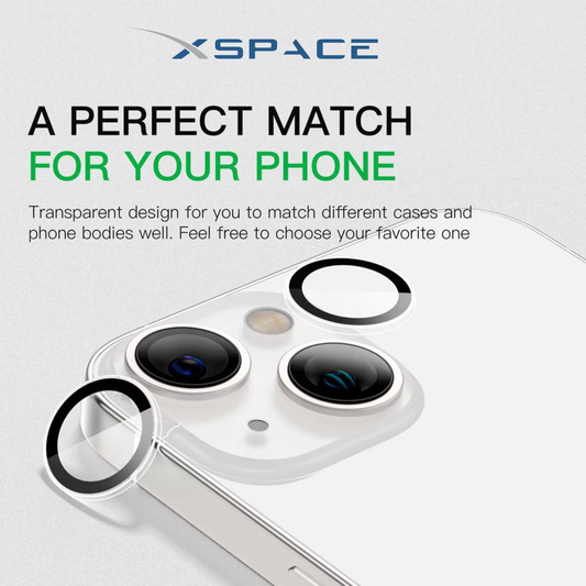 Raopro XSPACE Camera Lens Glass for iPhone 14 / 14 Plus - Clear