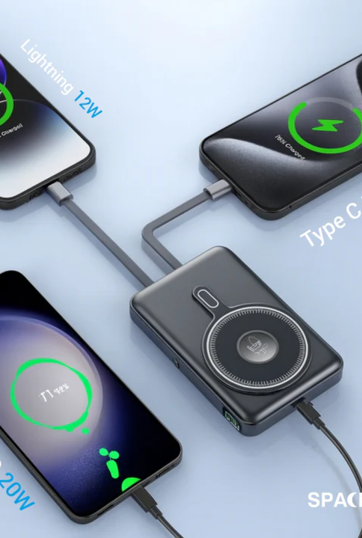 SPACEthing Luzern 10000mAh MagSafe Wireless Power Bank
