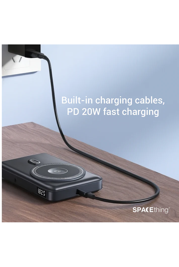 SPACEthing Luzern 10000mAh MagSafe Wireless Power Bank