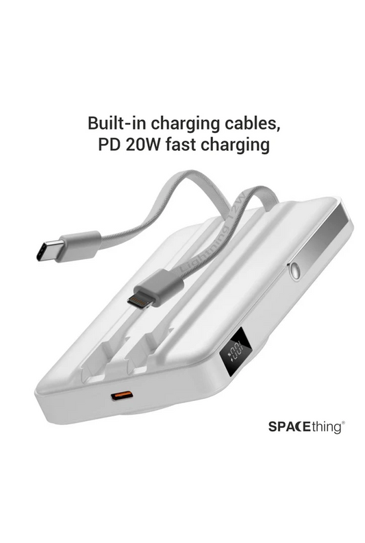 SPACEthing Luzern 10000mAh MagSafe Wireless Power Bank