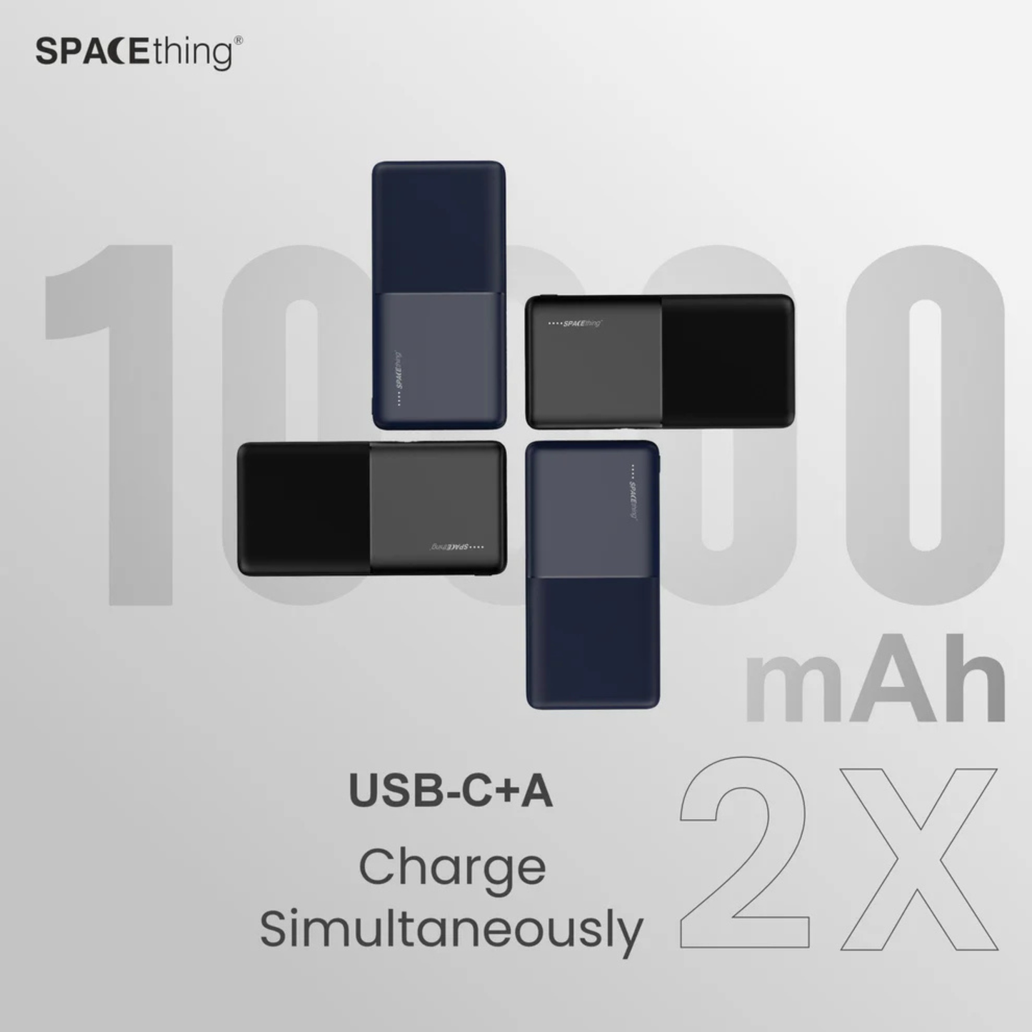 SPACEthing PD 22.5W Milos 10000mAh Power Bank