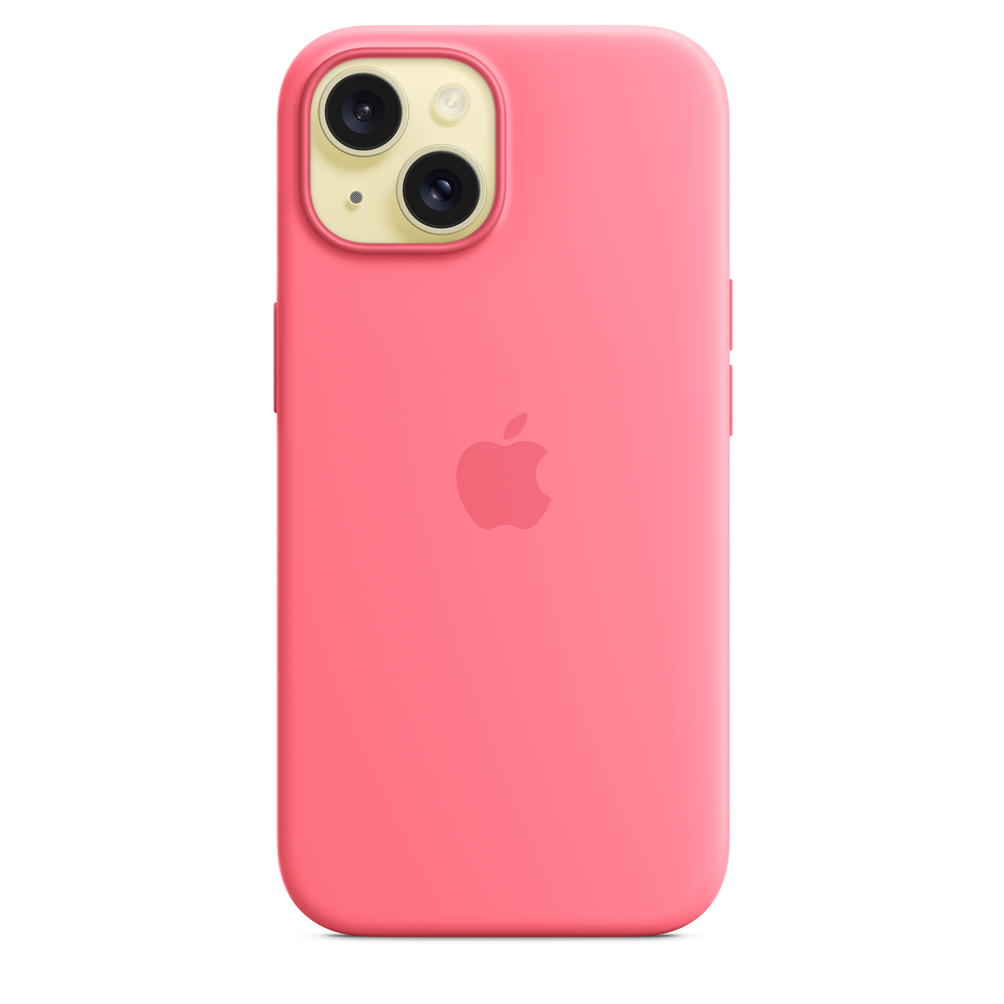 iPhone 15 Silicone Case with MagSafe - Pink