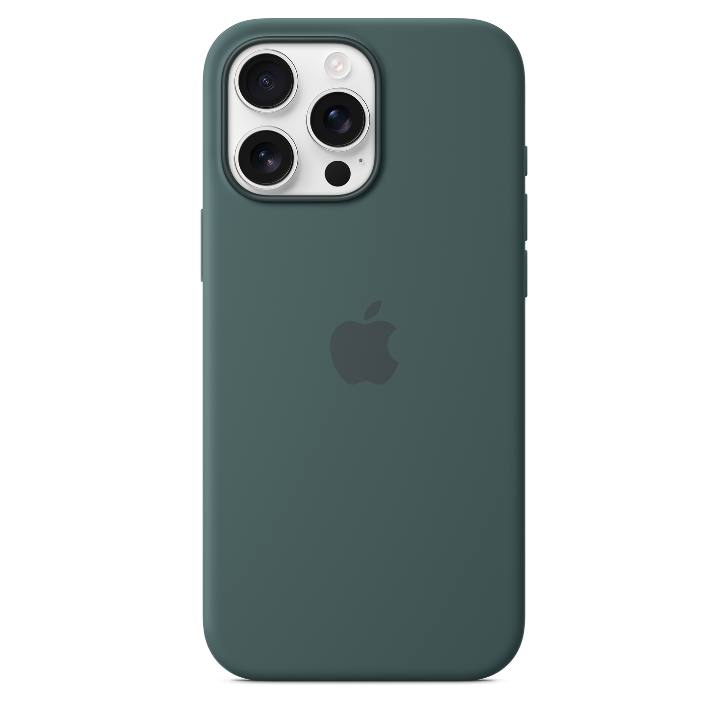 iPhone 16 Pro Max Silicone Case with MagSafe - Lake Green