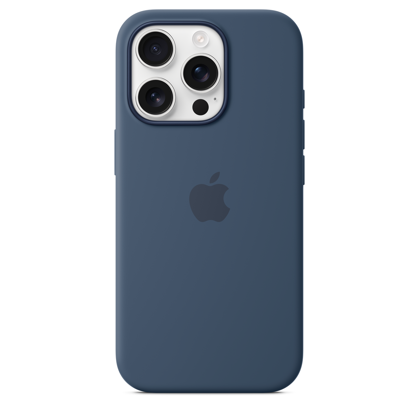 iPhone 16 Pro Silicone Case with MagSafe - Denim