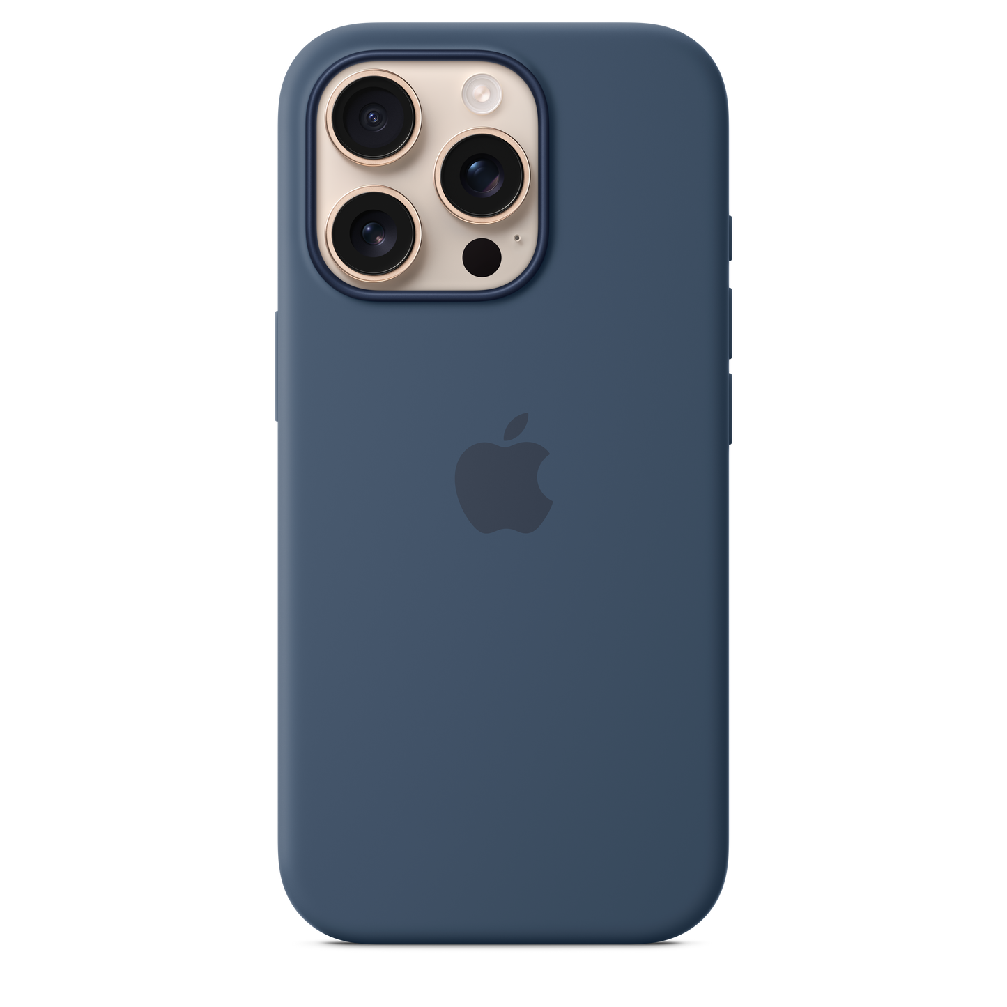 iPhone 16 Pro Silicone Case with MagSafe - Denim