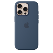 iPhone 16 Pro Silicone Case with MagSafe - Denim