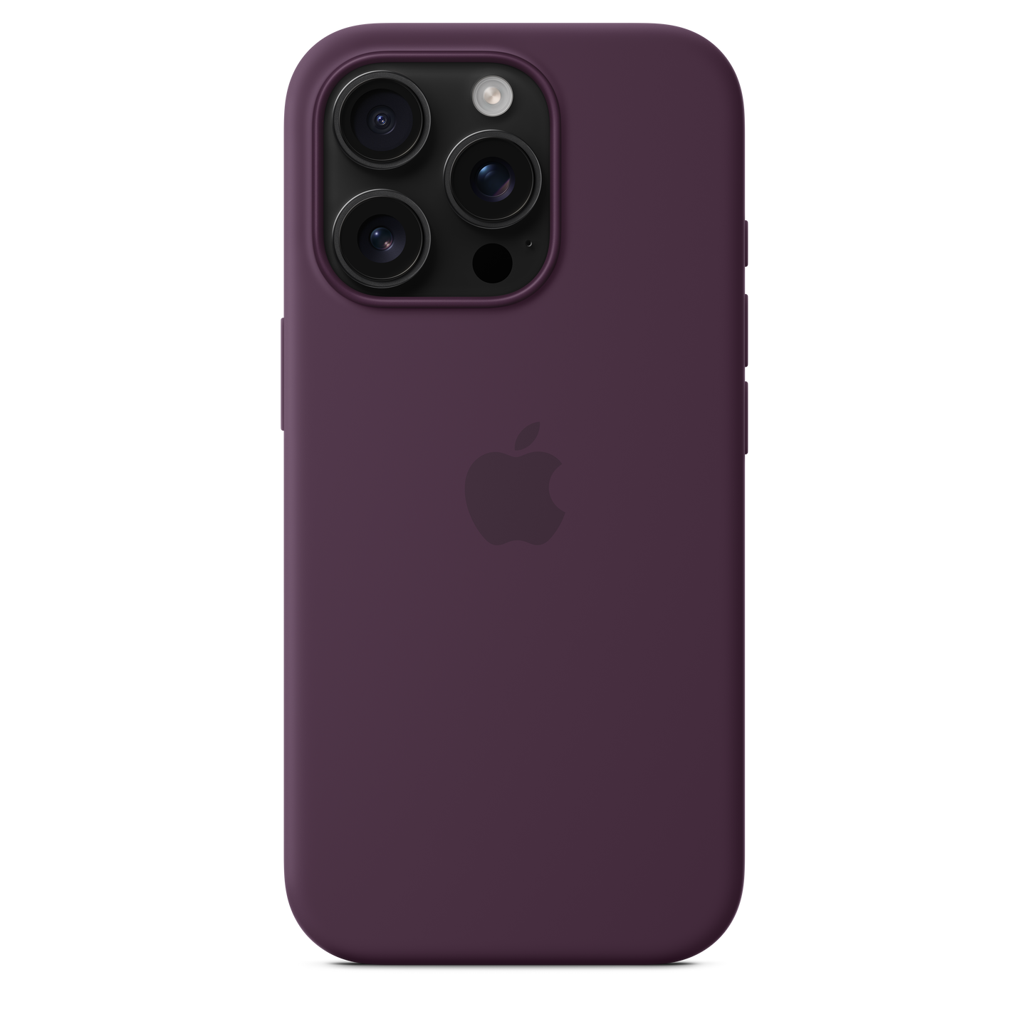 iPhone 16 Pro Silicone Case with MagSafe - Plum