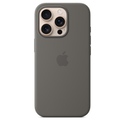 iPhone 16 Pro Silicone Case with MagSafe - Stone Grey