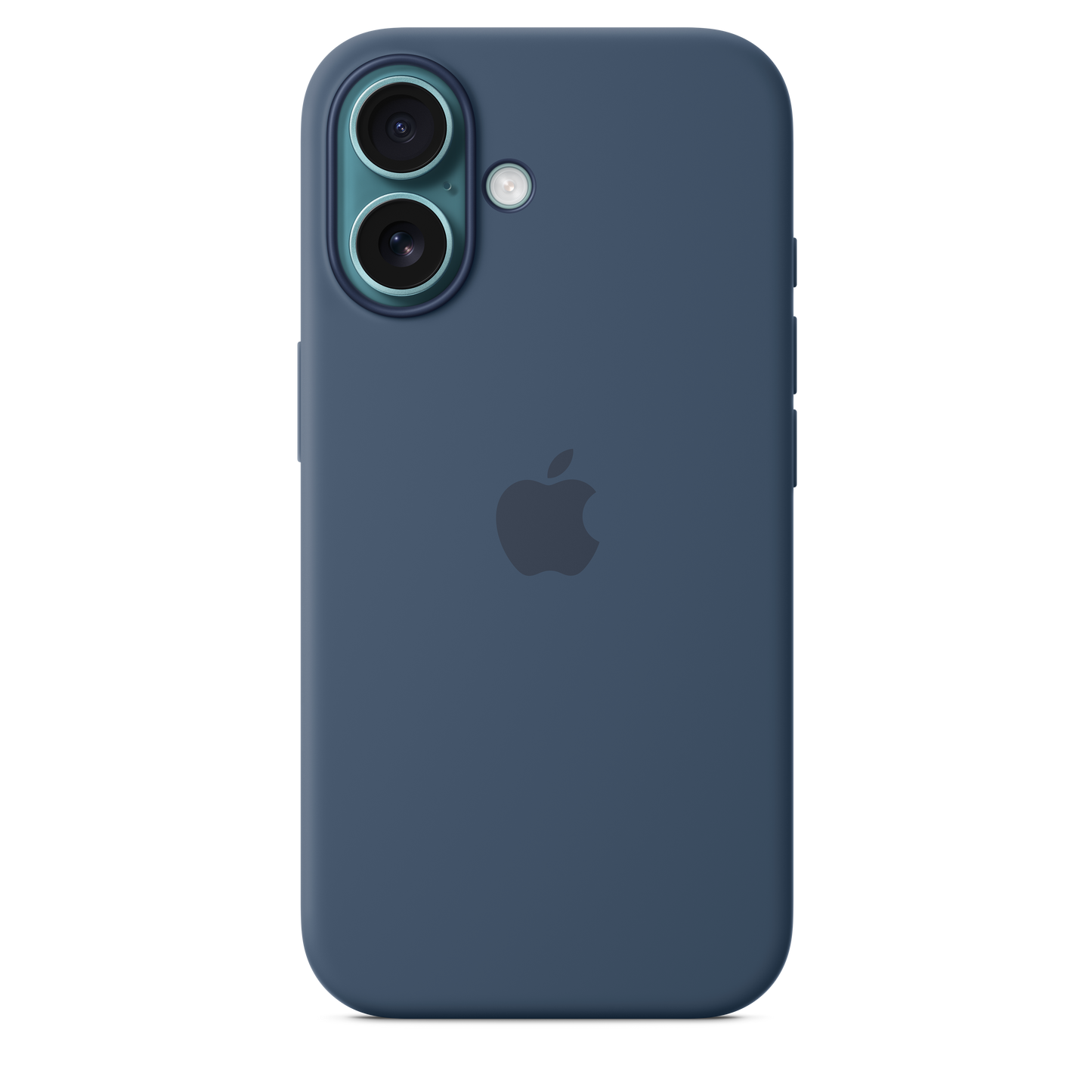 iPhone 16 Silicone Case with MagSafe - Denim