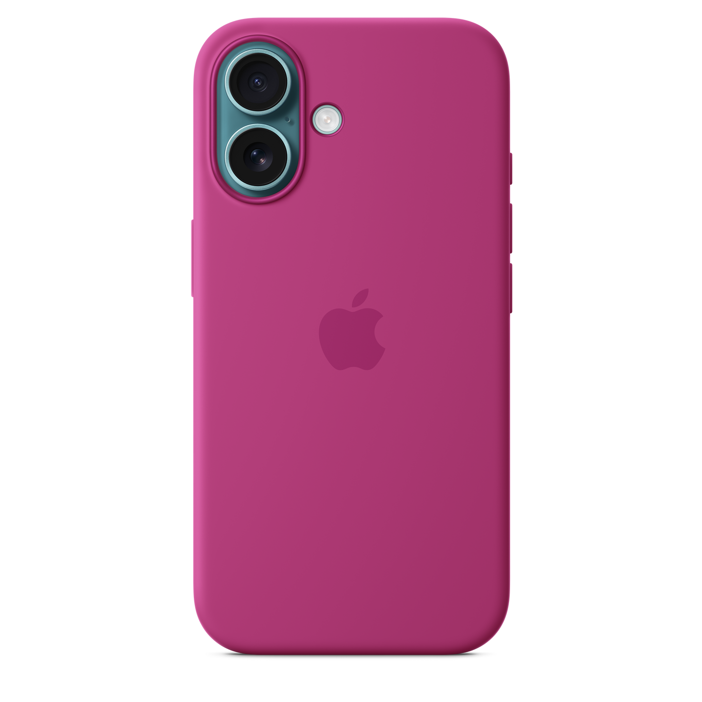 iPhone 16 Silicone Case with MagSafe - Fuchsia