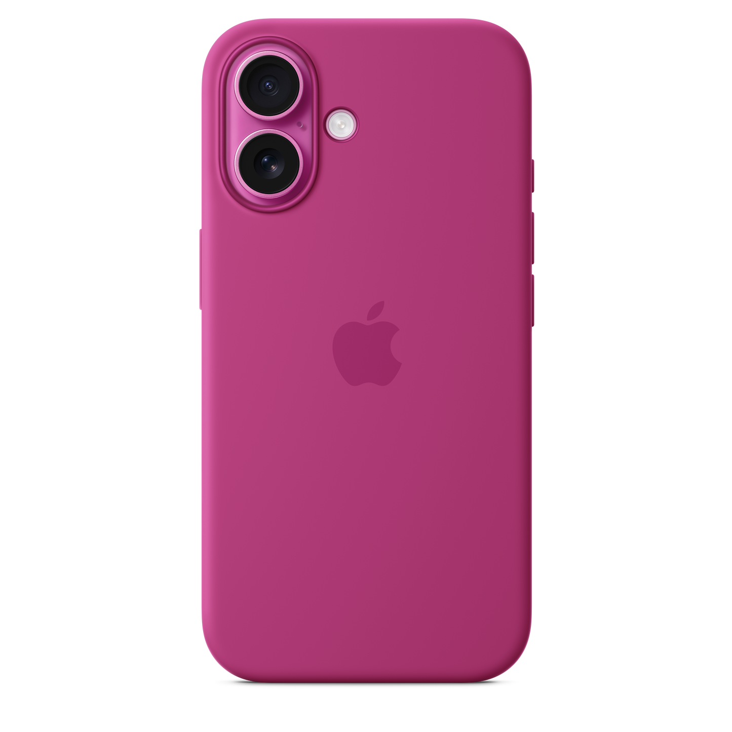 iPhone 16 Silicone Case with MagSafe - Fuchsia