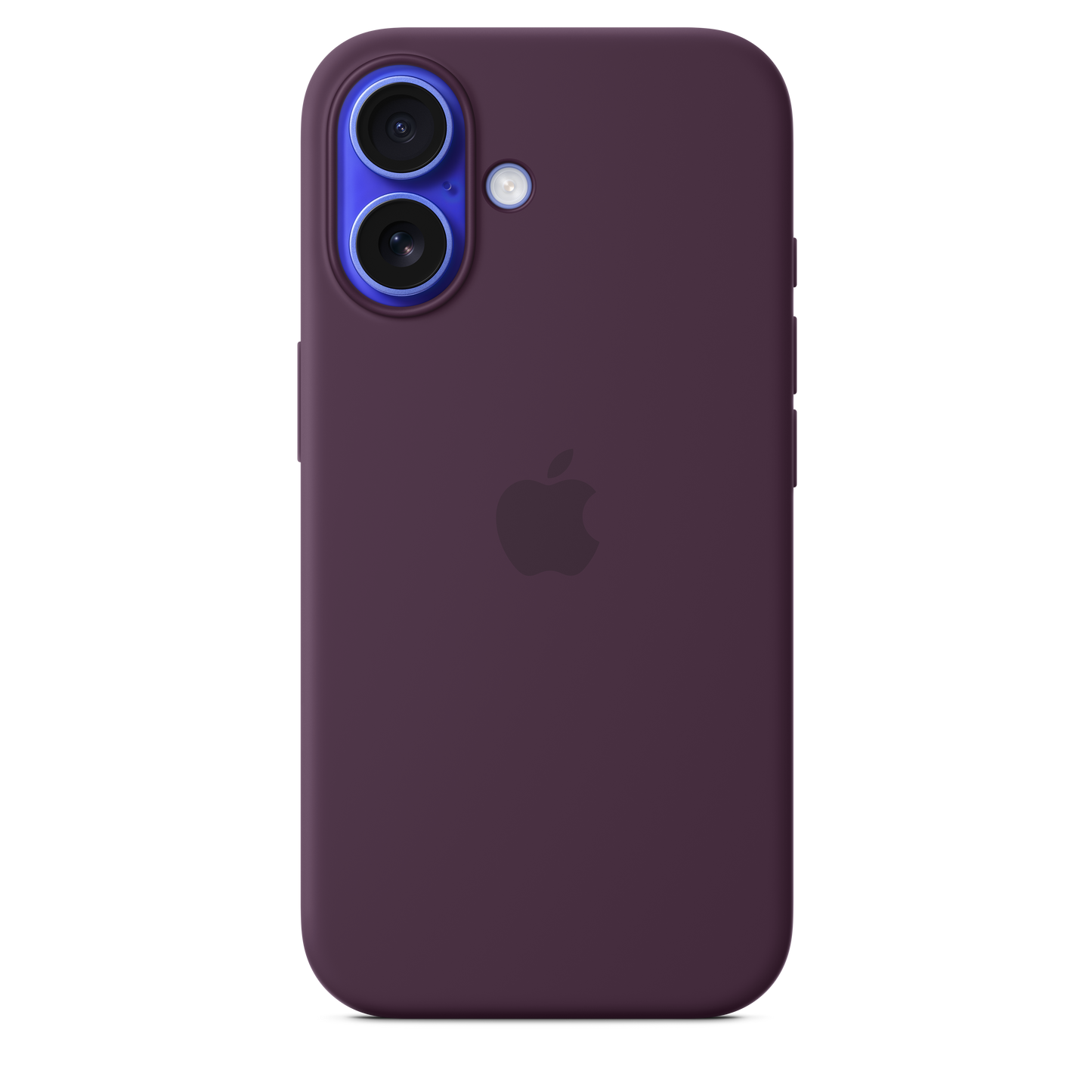 iPhone 16 Silicone Case with MagSafe - Plum