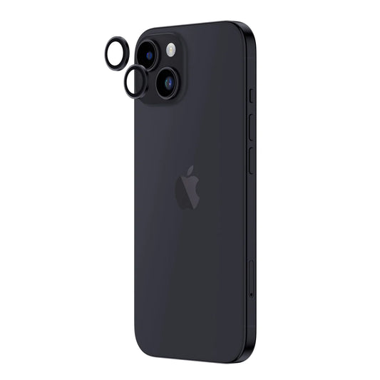 Xspace Camera Lens Glass For iPhone 15/15 Plus Black