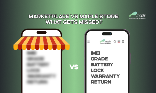 Marketplace vs Maple Store: What Gets Missed